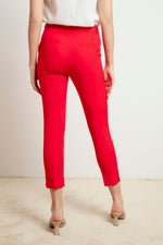 Woman High Waist Fabric Pants