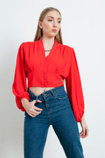 Woman Crop Blouse