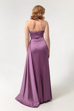 Women'S Chest Stone Long Evening Dress