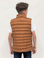 Boy Hooded Fashion Trend Swelling Vest AK215354