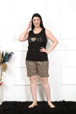 Women's Plus Size Shorts Suit 202204