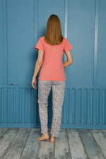 Women's Cotton Pajamas Suit 20500N