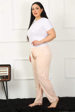 Women's Cotton Plus Size Bottom Pajamas 27453