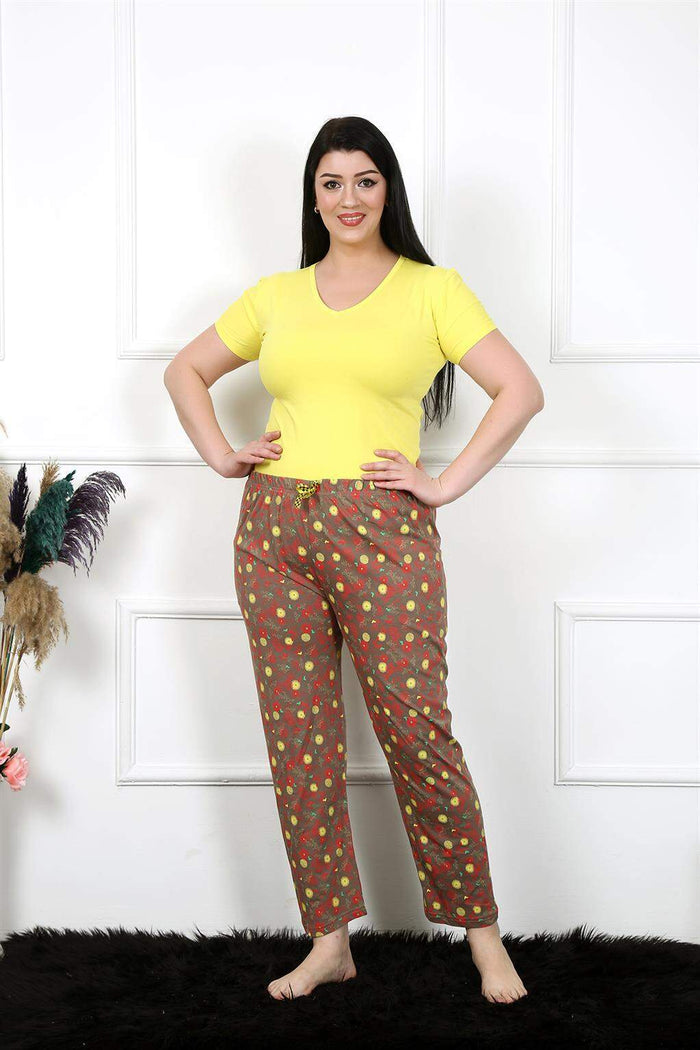 Women's Cotton Plus Size Bottom Pajamas 27470