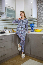 Women's Combed Long Sleeve Pajama Set 2769