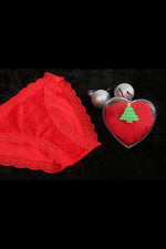 Women's Christmas Red Slip