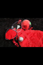 Women's Christmas Red Slip