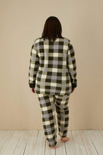 Welsoft Fleece Women's Large Size Pajamas Set 808030