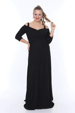 Large Size Long Fruko Dress NV7005