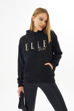 Angelino Sport Gilded Pocket Woman Hooded Sweatshirt