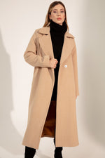 Female Skıt Closed Zipper Detailed Coat