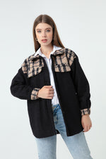 Female Plaid Pattern Jacket