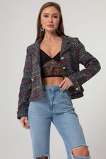 Woman Colored Short Jacket