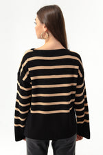 Women'S Kayık Yokazlu Trıko Sweater