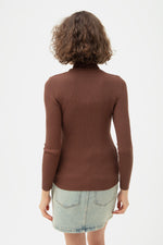 Female Fisherman Collar Knitwear Sweater