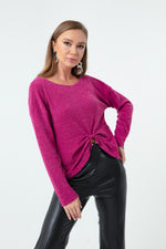 Women'S Accessories Detailed Knitting Sweater