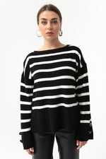 Women'S Kayık Yokazlu Trıko Sweater