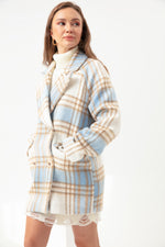 Female Plaid Coat