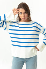 Women'S Kayık Yokazlu Trıko Sweater