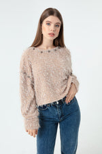 Female Furry Simli Sweater