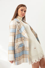 Female Plaid Coat