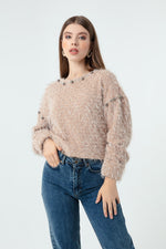 Female Furry Simli Sweater