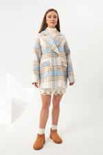 Female Plaid Coat