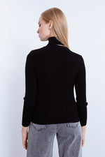 Female Fisherman Collar Knitwear Sweater