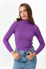 Female Fisherman Collar Knitwear Sweater