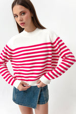 Female Fisherman Neckline Triko Sweater