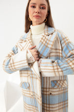 Female Plaid Coat