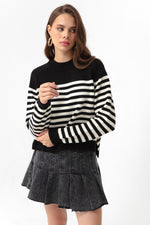 Female Fisherman Neckline Triko Sweater