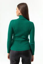 Female Fisherman Collar Knitwear Sweater