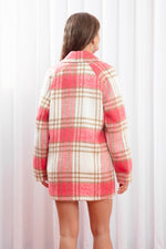 Female Plaid Coat