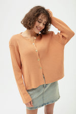 Woman Gold Buttoned Homeland Cardigan