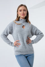 Female Chain Shardon Knitwear Sweater