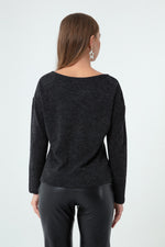 Women'S Accessories Detailed Knitting Sweater