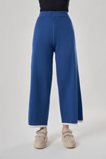 Welt Knitwear Ecru/Blue Pants