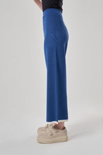 Welt Knitwear Ecru/Blue Pants