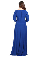 Plus Size Elegant Evening Dress KL59