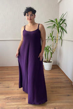 Large Size Sport Pocket Strappy Long Dress DD799