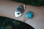 Turquoise Stone Design Women's Bracelet